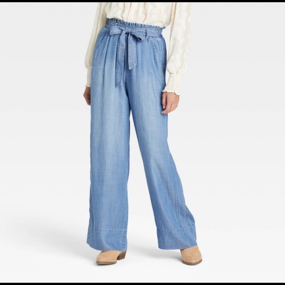 Knox Rose High-Rise Wide Leg Pants